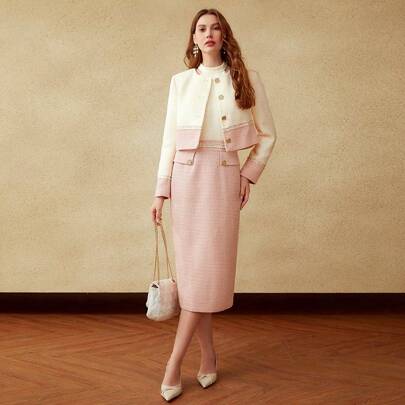 ジャケット・アウター ok.soon monotone tweed jacket OPULENCE VINTAGE