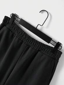 RueChic Men Sculpture Print Hoodie & Sweatpants - Black - View 7