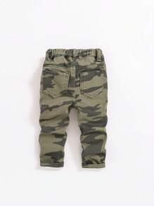 SHEIN Baby Boy Camo Print Jeans