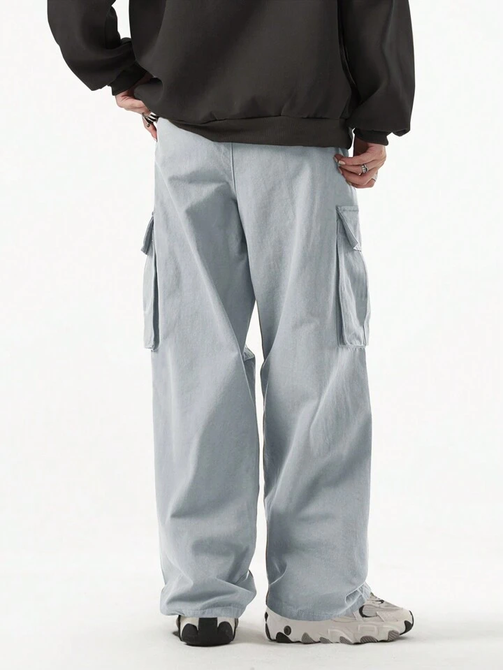 Cargo Pantalones Aesthetic Hombre Shein Lo Nuevo En Street Life