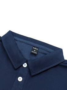 Manfinity Homme Áo sơ mi nam cổ khối màu sắc công sở cho chồng - Nhiều màu - Xem 6