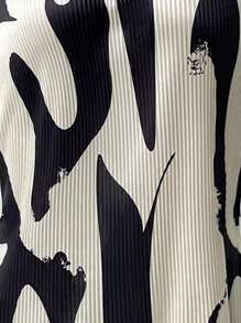 EMERY ROSE 圖案印花魚尾短裙