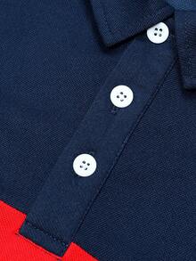 Manfinity Homme Áo sơ mi nam cổ khối màu sắc công sở cho chồng - Nhiều màu - Xem 7