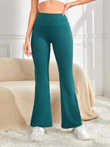 寬腰帶側邊手機口袋喇叭運動褲