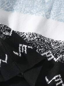 SHEIN Chàng trai trẻ Khối màu Áo len - Nhiều màu - Xem 5