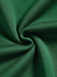 男大童字母貼布條紋飾邊學院風夾克無連帽衫 - 彩色 - 查看 3