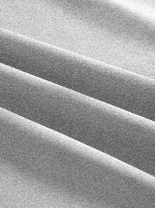 Sweetra 垂坠领褶饰鱼尾下摆吊带连衣裙长款女装