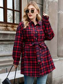 Calvaya Hơn In kẻ sọc Thả vai áo - Nhiều màu - Xem 3