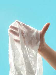 Swim Vcay Áo che Nữ màu trơn - trắng - Xem 8