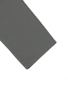 Manfinity Mode Men Slant Pocket Suit Pants Without Belt - Grey - View 6