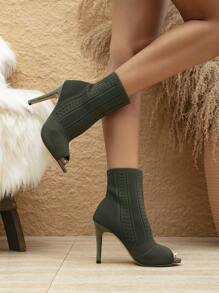 女性時尚新品到貨針織軸&高跟鞋&魚嘴&短靴,多用途