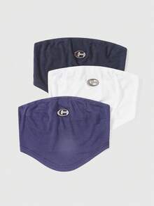 SHEIN EZwear 3pcs Patched Detail Tube Top - Multicolor - View 9