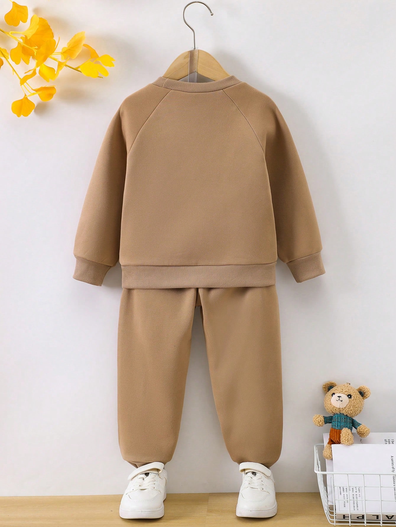 بذلة تدفئة مطبوعة برسوم كرتونية لفتى صغير بأكمام ر...