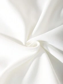 少女猫咪标语图案卫衣 - 白色 - 查看 4