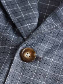 3pcs/Set Tween Boys' Elegant Fitted 2 In 1 Shirt, Suit Jacket And Pants Matching Set - Multicolor - View 10