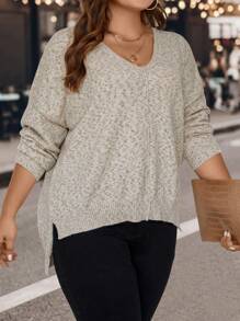 SHEIN LUNE 大碼毛衣套頭