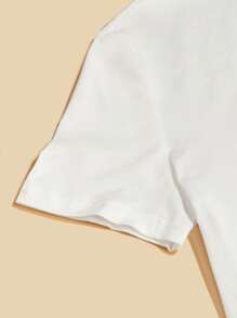 SHEIN Unity 3入組素色短款T恤 - 彩色 - 查看 5