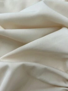 SHEIN Unity Ruched Satin Tie Backless Halter Top - Apricot - View 4