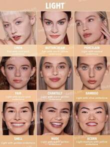 SHEGLAM Skin-Focus 高遮瑕粉底液-Shell 36 色控油無毛孔完美全遮瑕輕盈粉餅柔和啞光更順滑定妝粉面部彩妝促銷粉底液 品牌 美容 化妝 化妝品 適合女性與女孩 完美搭配夏季春季 Y2K 時尚 流行 生日 母親節禮物 假期 派對準備就緒 最佳顏色 - Shell - 查看 8