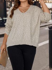 SHEIN LUNE 大碼毛衣套頭