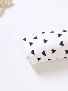 SHEIN 女嬰3入組愛心圖案T恤 - 彩色 - 查看 6