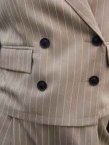 BizChic 女士西裝外套 - 卡其色 - 查看 6