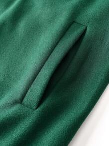 Manfinity EMRG Letter Printed Baseball Jacket