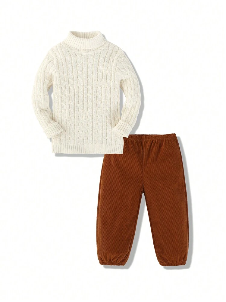 Baby Boy Turtleneck Tee & Pants