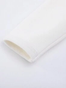 女嬰愛心和標語圖案連身背心