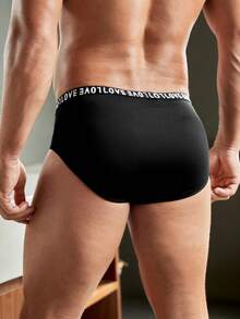 男士字母織帶腰帶內褲