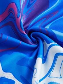 SHEIN Tween Boy Graphic Print Hooded Sweatshirt - Multicolor - View 8