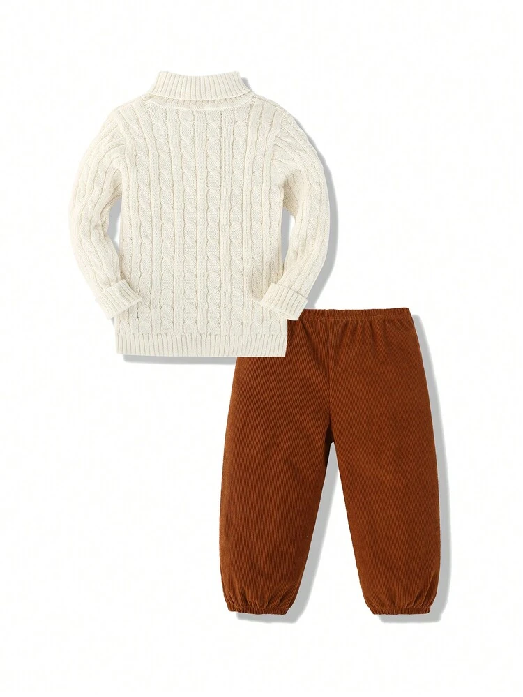 Baby Boy Turtleneck Tee & Pants