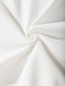 SHEIN 女大童貓和標語圖案連帽加絨內裏運動衫適用於聖誕 - 白色 - 查看 5