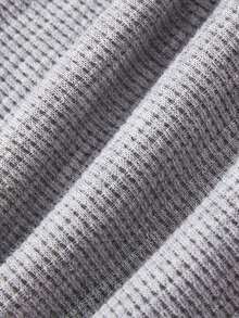 Cozy Pixies Bebé niño Pantalones deportivos con sudadera con patrón de letra - Gris - Ver 4