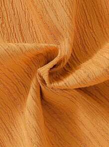 SHEIN Vintaside Kids Baby Girl Paperbag Waist Bow Front Wide Leg Pants - Brown - View 5