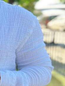 Men Solid Button Up Shirt