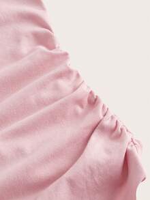 SHEIN 孕婦3入組素色側收褶T恤 - 彩色 - 查看 17