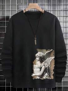 Manfinity Homme 男士運動衣 - 黑色 - 查看 3