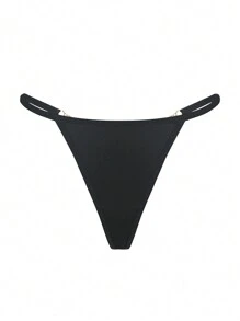 Tanga sexy cu lanț decorativ fluture