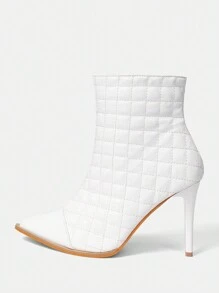 SheIn SXY Botas De Moda - Blanco - Ver 2