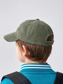 SHEIN 1pc Classic Alphabet Embroidery Fashion Baseball Cap - Grey - View 4