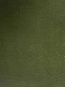 SHEIN Franclia Plus Lapel Neck Single Button Blazer - Olive Green - View 7