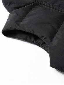 Manfinity Homme Men Zip Up Puffer Vest Coat - Black - View 3