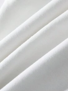 女嬰愛心和標語圖案連身背心