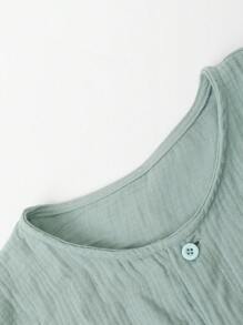 Manfinity Homme Men Solid Button Up Shirt