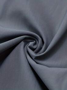 Manfinity Mode Hombres Pantalones de traje unicolor sin cinturón - Gris - Ver 4