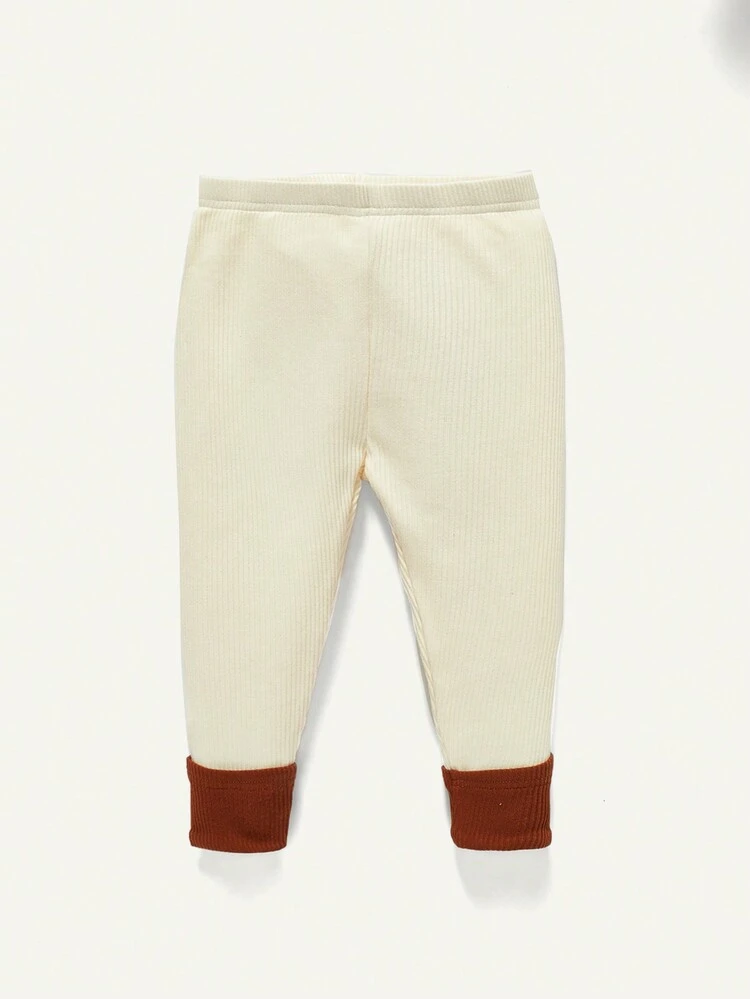 Baby Girl 3pcs Solid Pants