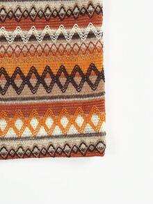 Soleia Geo Print Tie Shoulder Cami Dress - Multicolor - View 4