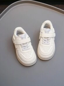 孩子們白色運動鞋孩子們的運動鞋,嬰兒運動鞋