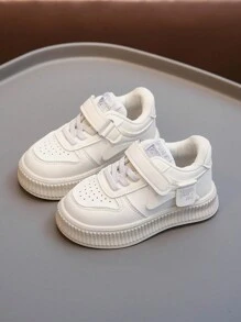 孩子們白色運動鞋孩子們的運動鞋,嬰兒運動鞋
